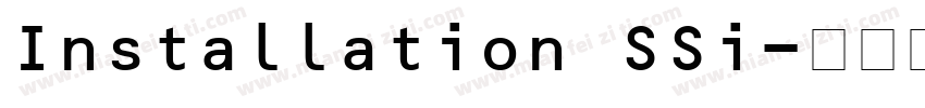 Installation SSi字体转换